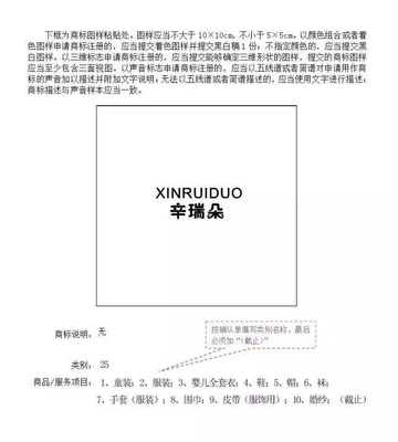 手把手教您如何填寫商標注冊申請書